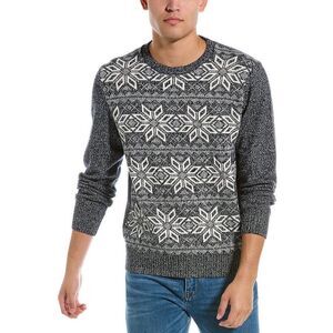Weatherproof Vintage 100% cotton Snowflake Crewneck Sweater men’s size XL NWOT
